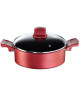 TEFAL CHARACTER Sauteuse 26cm  Couvercle C6827112 Tous feux dont induction rouge surprise