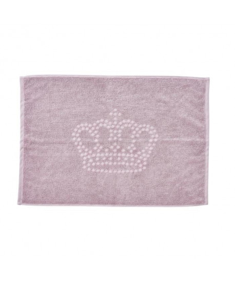 DONE Tapis de bain Crown  50x70 cm  Vieux rose