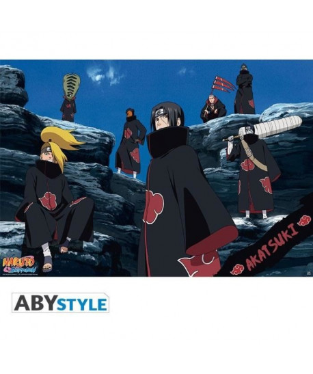 Poster Naruto Shippuden  Akatsuki  98 x 68 cm