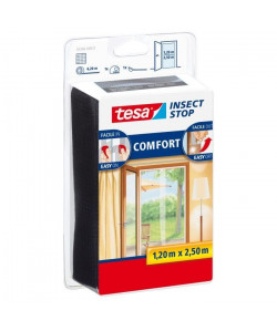 TESA Moustiquaire Comfort pour portes 2 x 0,65 x 2,5 m  Blanc