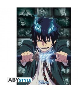 Poster Blue Exorcist  Rin  98 x 68 cm