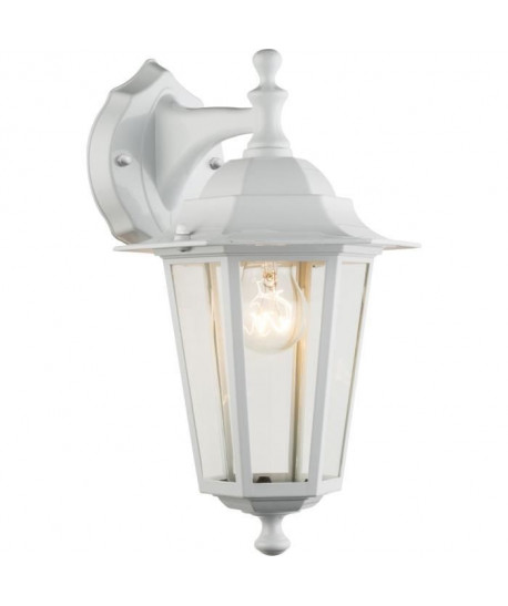 Globo Lighting Applique extérieure aluminium fonte blanc  Verre translucide  IP44