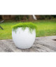 EDA Pot rond Graphit Ř50cm  Contenance 46L  Blanc cérusé