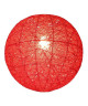 SEMA Lustre  Suspension Boule Rouge  D30cm