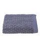 GUY LAROCHE Serviette de toilette Palazzo  100% coton  550 g/m˛  50x100 cm  Gris foncé