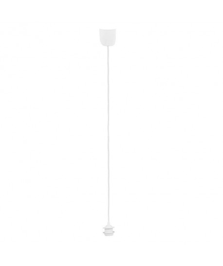 SEMA Cordon électrique pour Lustre  suspension 6,5x80 cm blanc