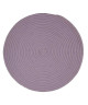 TAM TAM Tapis en coton  70 cm  Lilas