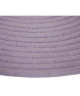 TAM TAM Tapis en coton  70 cm  Lilas