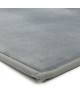 FLANELLE Tapis 60x90 cm Gris nuage