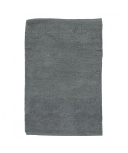 CHENILLE Tapis en coton  55x85 cm  Gris burme