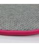 FLANELLE Tapis Rond 70 cm Fuchsia