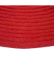 TAM TAM Tapis en coton  70 cm  Rouge