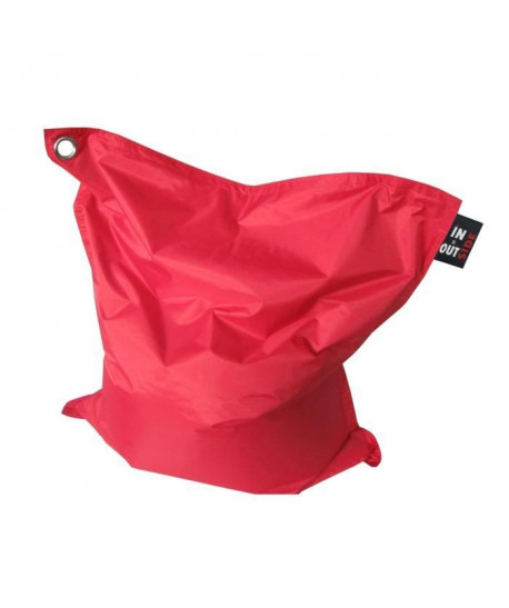 JAVA Pouf géant imperméable  110x130 cm  Rouge