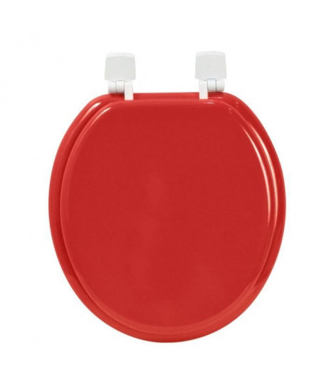 FRANDIS Abattant WC Eco en bois rouge