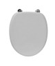 FRANDIS Abattant WC Rubber en bois gris