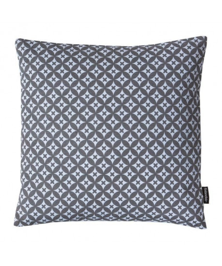 FINLANDEK Coussin imprimé croix Kerava  Oulu 40 cm gris