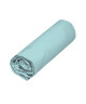 COTE DECO Drap housse Microfibre 160x200 cm  Bleu aqua