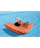 Pouf géant de piscine CANCUN 120x140cm Orange