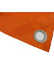 Pouf géant de piscine CANCUN 120x140cm Orange