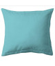 COTE DECO Taie d\'Oreiller 100% coton 63x63 cm  Bleu turquoise