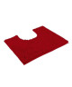 FRANDIS Contour WC microfibre  50  x 40  cm  Rouge