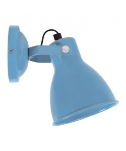 Applique Broadway  Métal bleu ciel  E14 40W