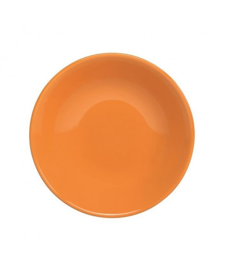 NOVASTYL Ibiza 8022989 Lot 6 Assiettes creuses 20,5cm  Orange  Faience
