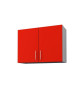 OBI Meuble haut de cuisine L 80 cm  Rouge mat