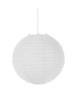 Lustre  suspensions boule Disco diametre 35 cm blanc