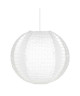 Lustre  suspension boule papier Malice diametre 40 cm blanc