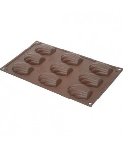PAVONIDEA Moule multiportions en silicone  Madeleine