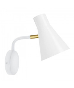 Applique Funnel  Métal blanc  E14 40W