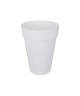 ELHO Pot de fleur haut Loft Urban rond  Ř 28 x H 38 cm  Blanc