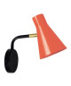 Applique Funnel  Métal orange pastel  E14 40W