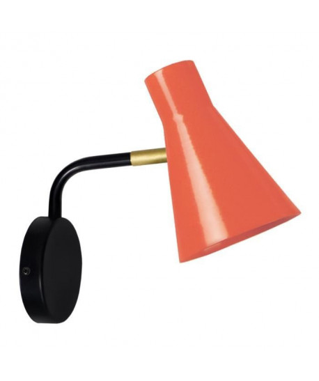 Applique Funnel  Métal orange pastel  E14 40W