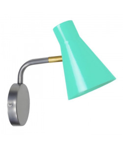 Applique Funnel  Métal turquoise  E14 40W