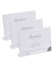 Lot de 3 portephotos a poser Homea 18x13 cm transparent