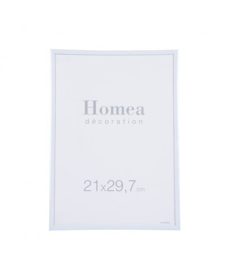 HOMEA Cadre photo Harmonie 21x29,7 cm Blanc