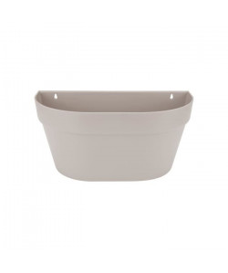 ELHO Pot de fleur mural Loft Urban  Ř 40 x H 19 cm  Gris chaud