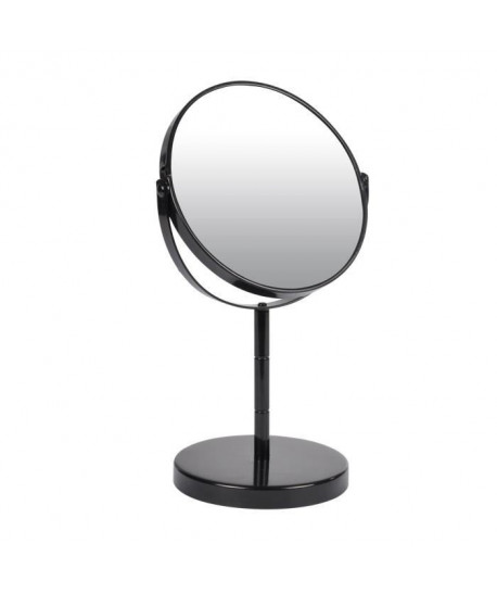 Miroir sur pied grossissant x1 / x2 métal Noir