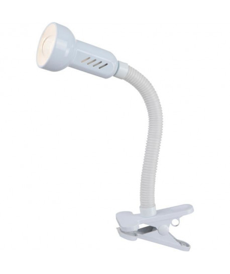 GLOBO LIGHTING Spot a pince  Interrupteur  Ř 11 x H 40 cm  Blanc