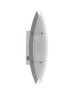 BRILLIANT Applique murale led avec interrupteur Oval  Blanc