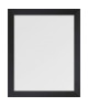 BASIC Miroir rectangulaire 40x50 cm Noir