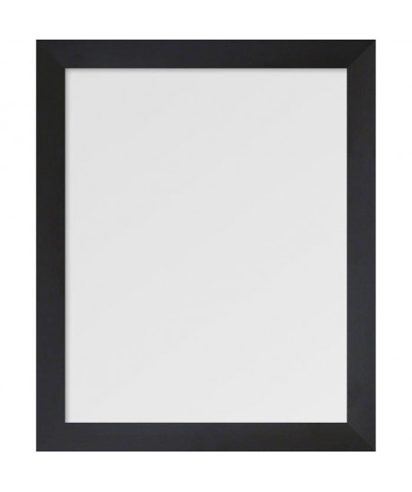 BASIC Miroir rectangulaire 40x50 cm Noir