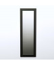 TEXA Miroir rectangulaire 30x120 cm Noir
