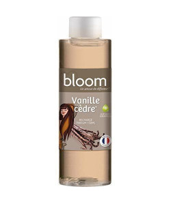 DEVINEAU Recharge pour diffuseur de parfum a froid Bloom  150 ml  Vanille Cedre