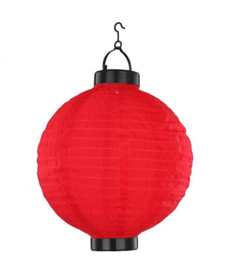 Globo Lighting Lampion solaire  Plastique noir et rouge  IP44