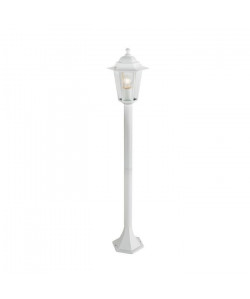 Globo Lighting Lampadaire extérieur aluminium fonte blanc  Verre translucide  IP44