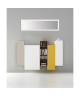 BASIC Miroir rectangulaire 30x120 cm Blanc