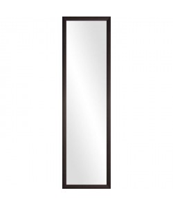 Miroir porte en plastique  35x125 cm  Marron